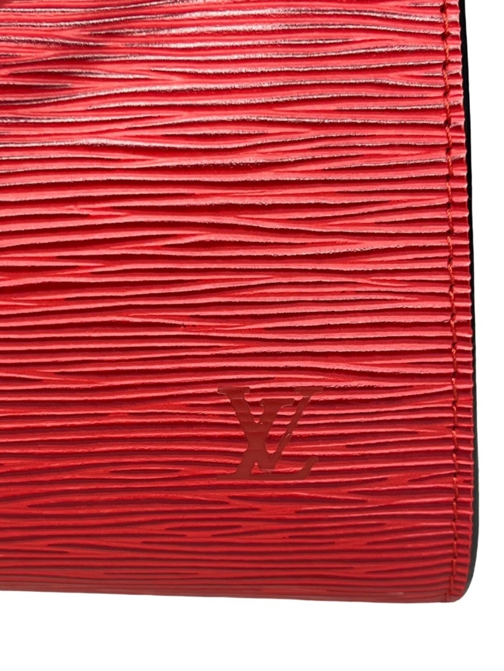 Louis Vuitton Pochette Accessoires Red Epi Leather Shoulder Bag 1998 - Picture 3 of 12